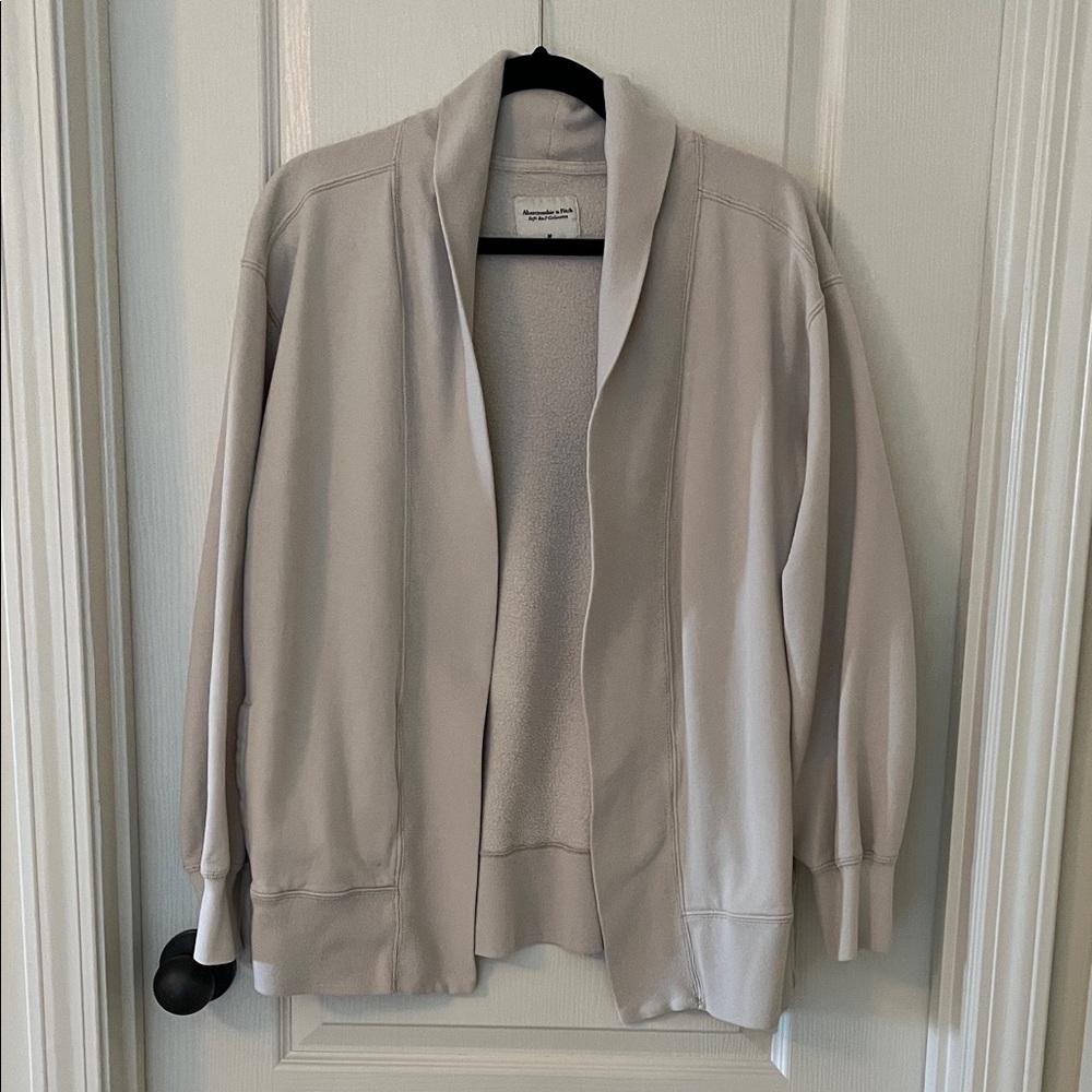 Abercrombie & Fitch Soft A&F Collection open front cardigan